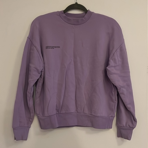 Pangaia Womens 365 Midweight Sweatshirt - Orchid Purple XS - Picture 6 of 8